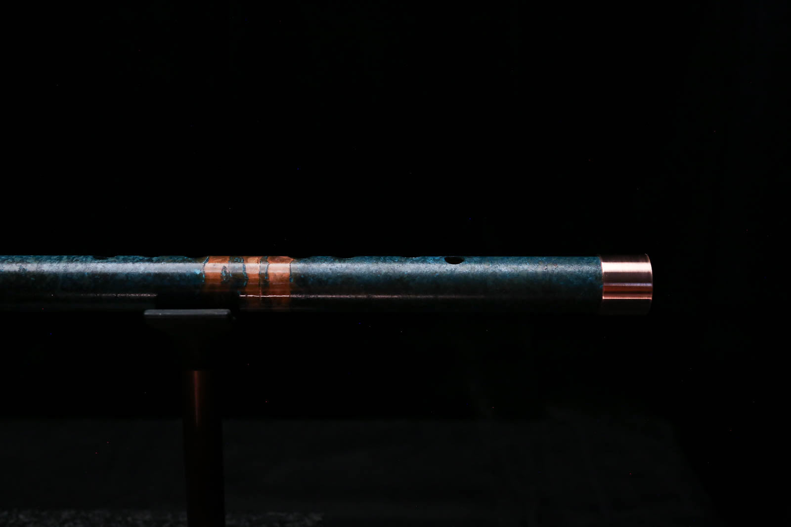 High F (Lullaby) Copper Flute #LE0098 in Three Islands