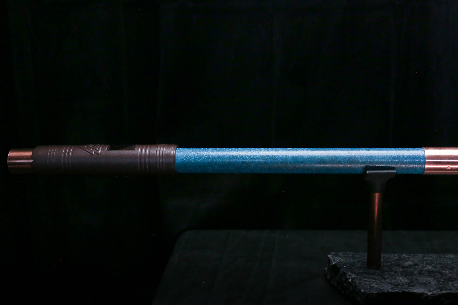 Bass F Copper Flute #BF0071 in Deep Ocean Storm