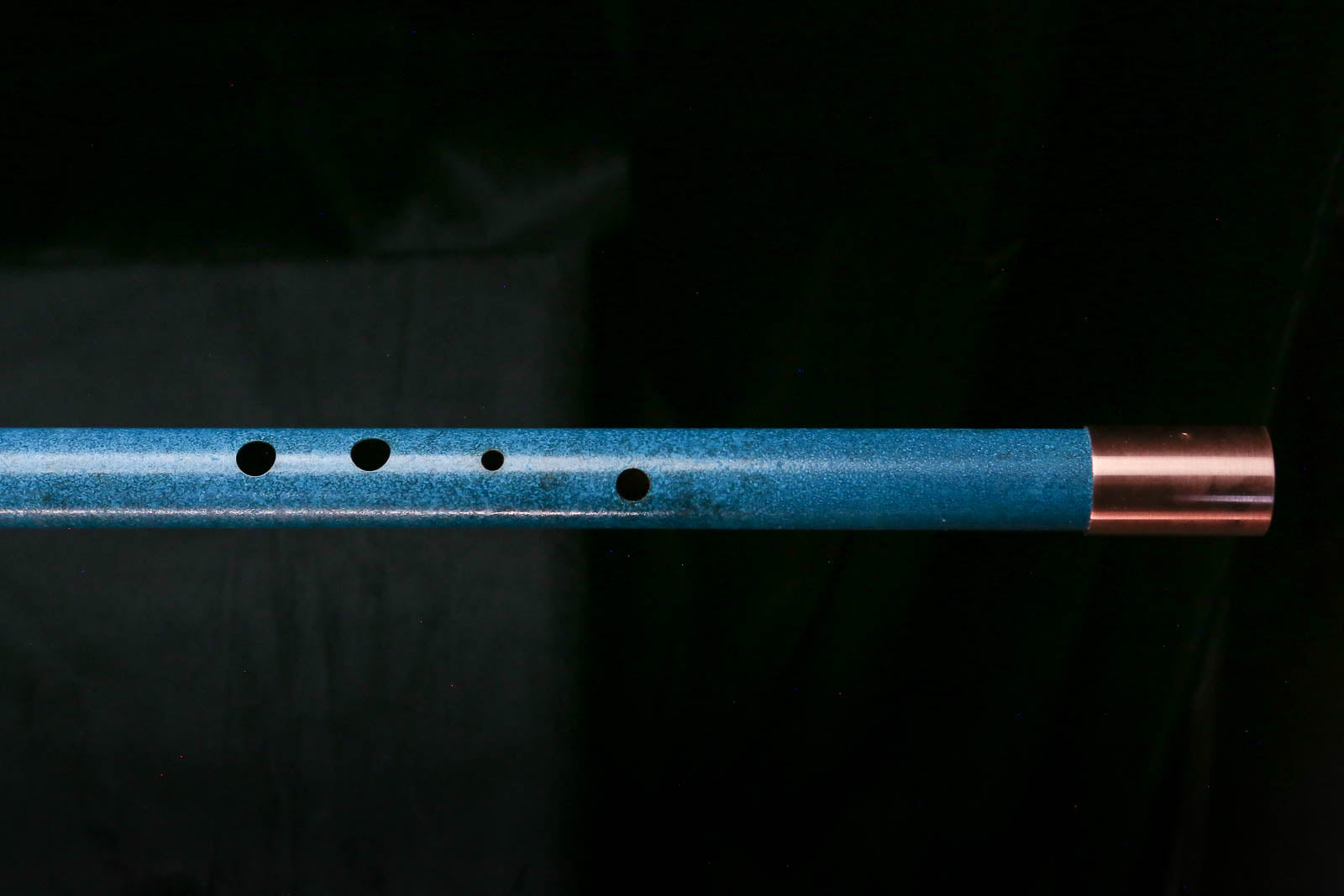 Bass F Copper Flute #BF0071 in Deep Ocean Storm