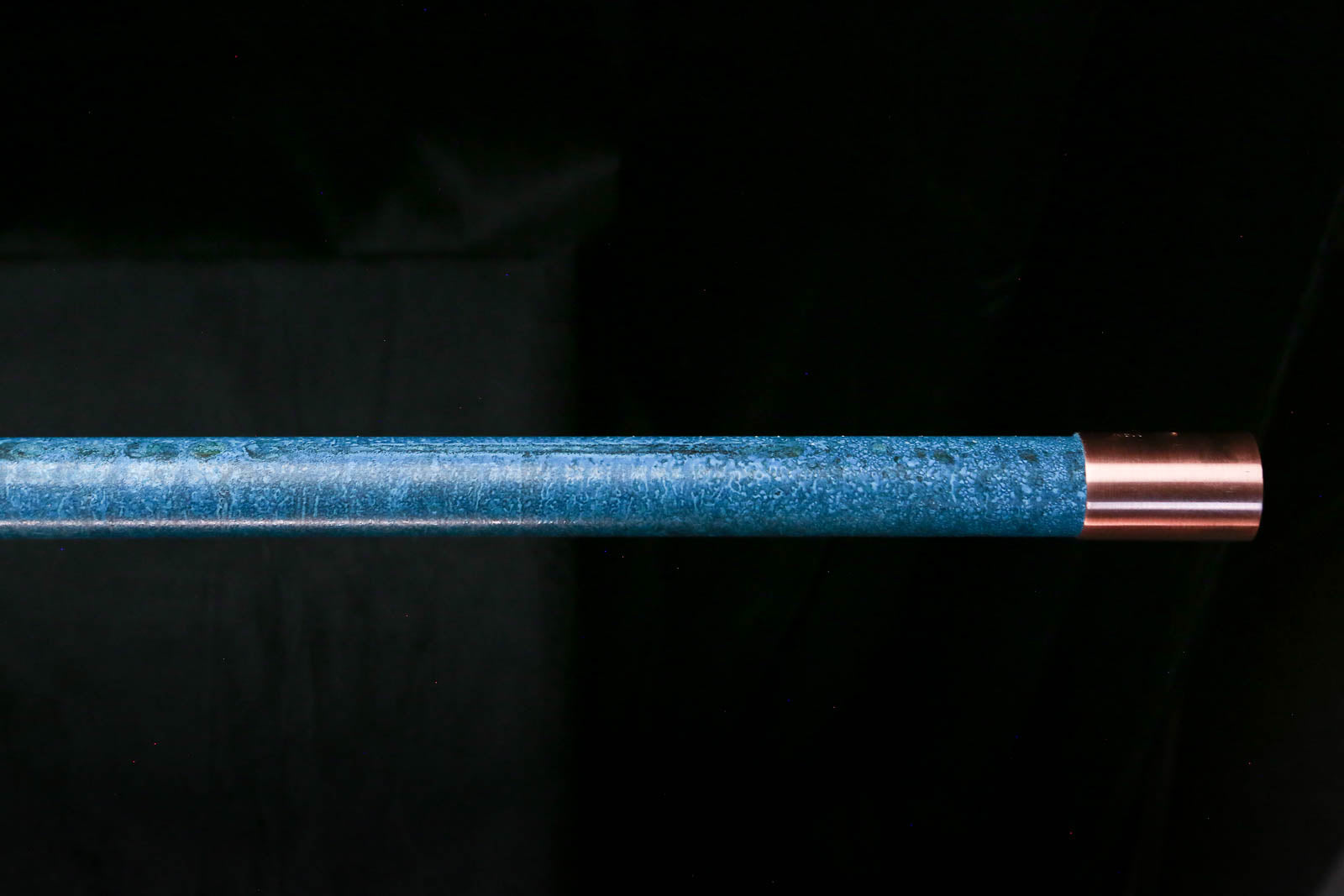 Bass F Copper Flute #BF0071 in Deep Ocean Storm