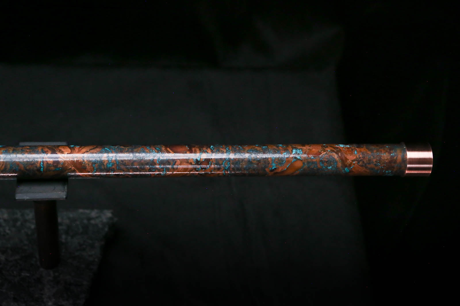 Low C Copper Flute #0167 in Arctic Helix