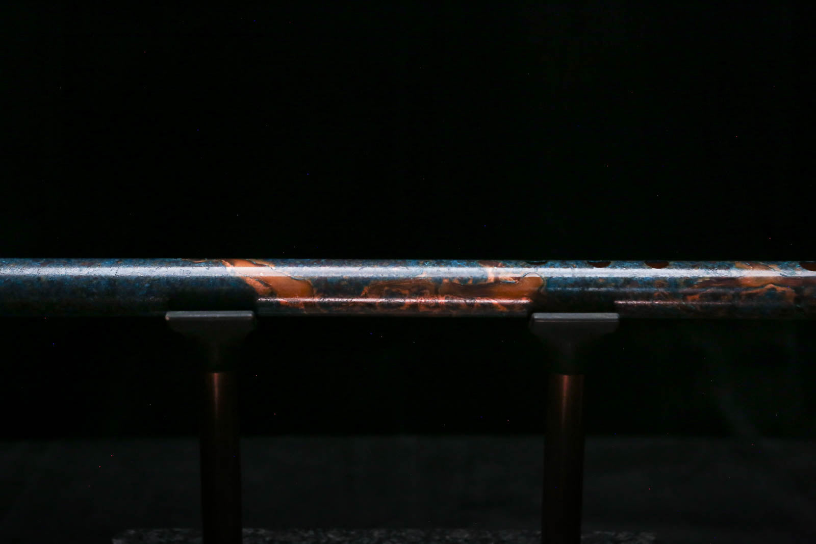 Low C Copper Flute #0172 in Deep Ocean Burl