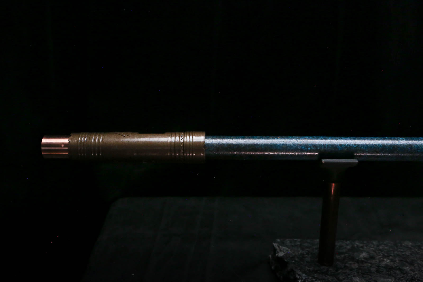 Low C Copper Flute #0177 in Three Island Flame