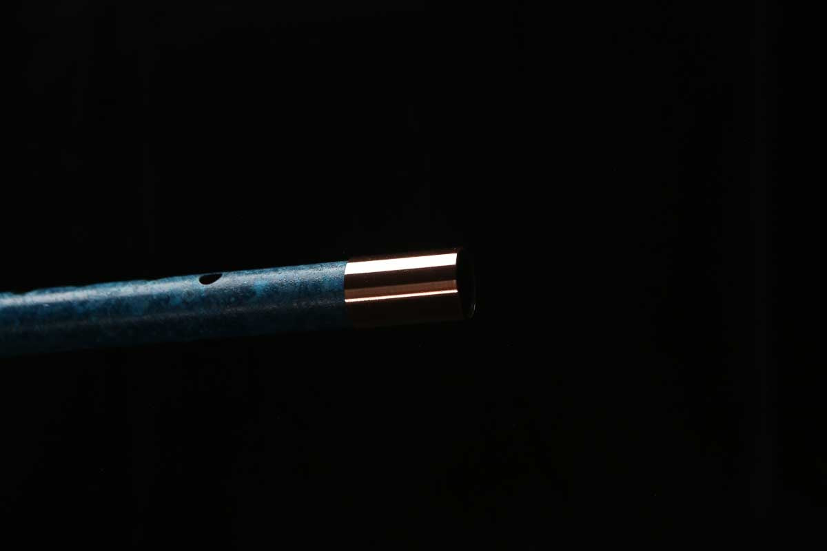 Low D Copper Flute #LDC0105 in Deep Ocean Power