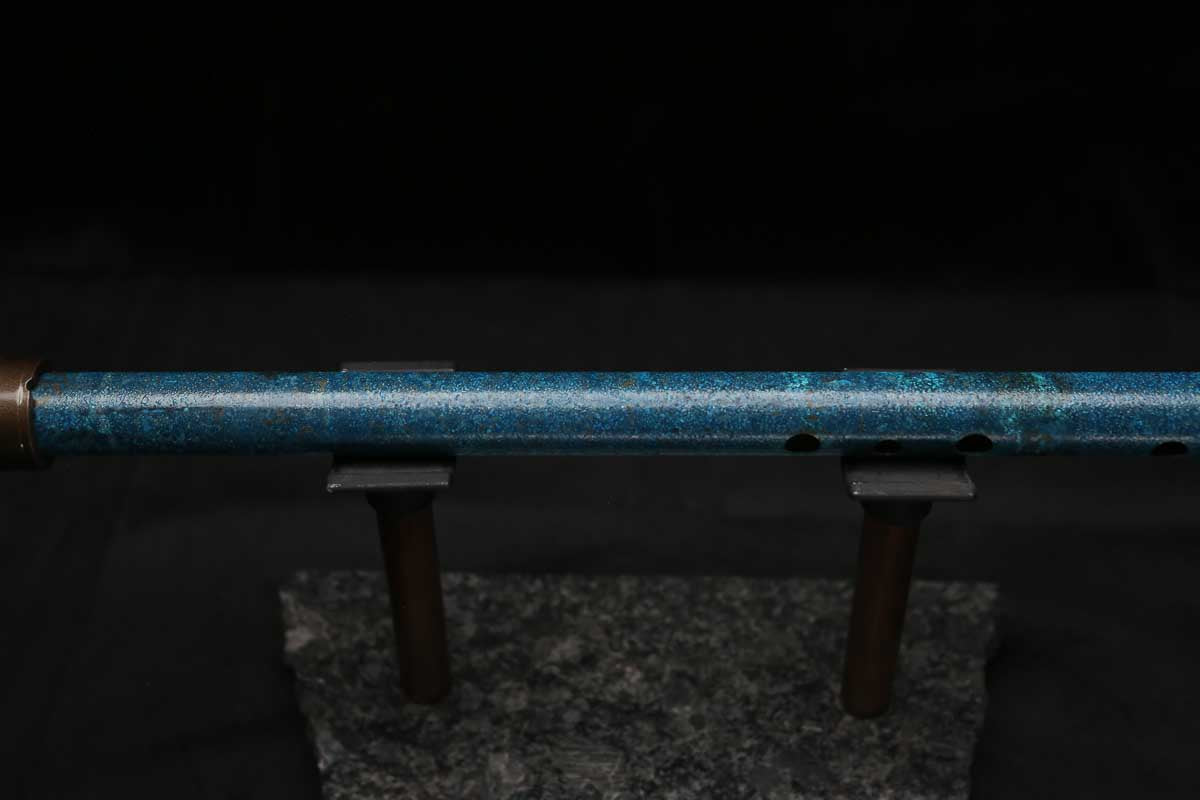 Low D Copper Flute #LDC0105 in Deep Ocean Power