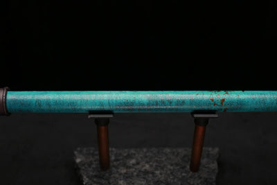 Copper Flute Legend #L00604 in Turquoise Shipwreck