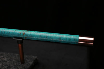 Copper Flute Legend #L00604 in Turquoise Shipwreck