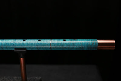 Copper Flute Legend #L00612 in Caribbean Marble w/accent