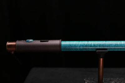 Copper Flute Legend #L00612 in Caribbean Marble w/accent