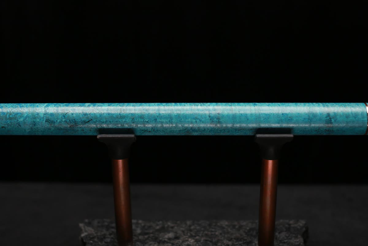 Copper Flute Legend #L00612 in Caribbean Marble w/accent