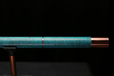 Copper Flute Legend #L00612 in Caribbean Marble w/accent