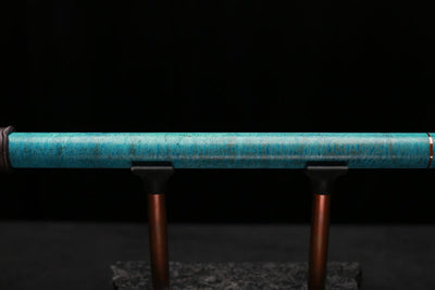Copper Flute Legend #L00612 in Caribbean Marble w/accent