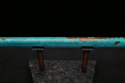 Copper Flute Legend #L00596 in Turquoise Shipwreck
