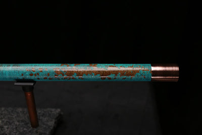 Copper Flute Legend #L00569 in Turquoise Shipwreck