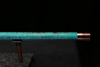 Copper Flute Legend #L00569 in Turquoise Shipwreck