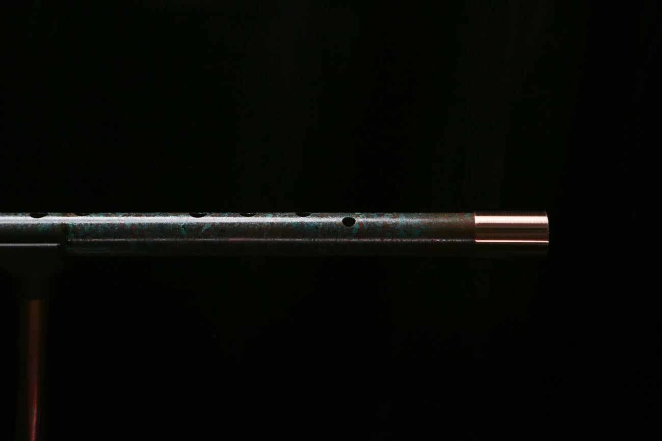 Low C Copper Flute #0183 in Deep Ocean Mist