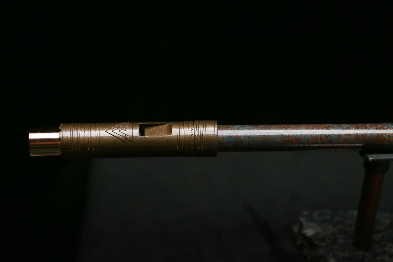 Low C Copper Flute #0183 in Deep Ocean Mist