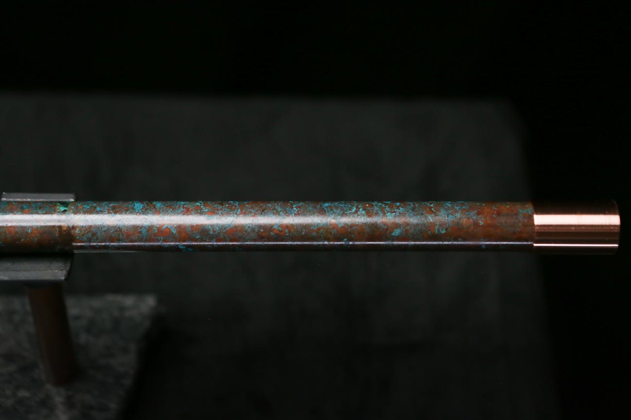 Low C Copper Flute #0183 in Deep Ocean Mist