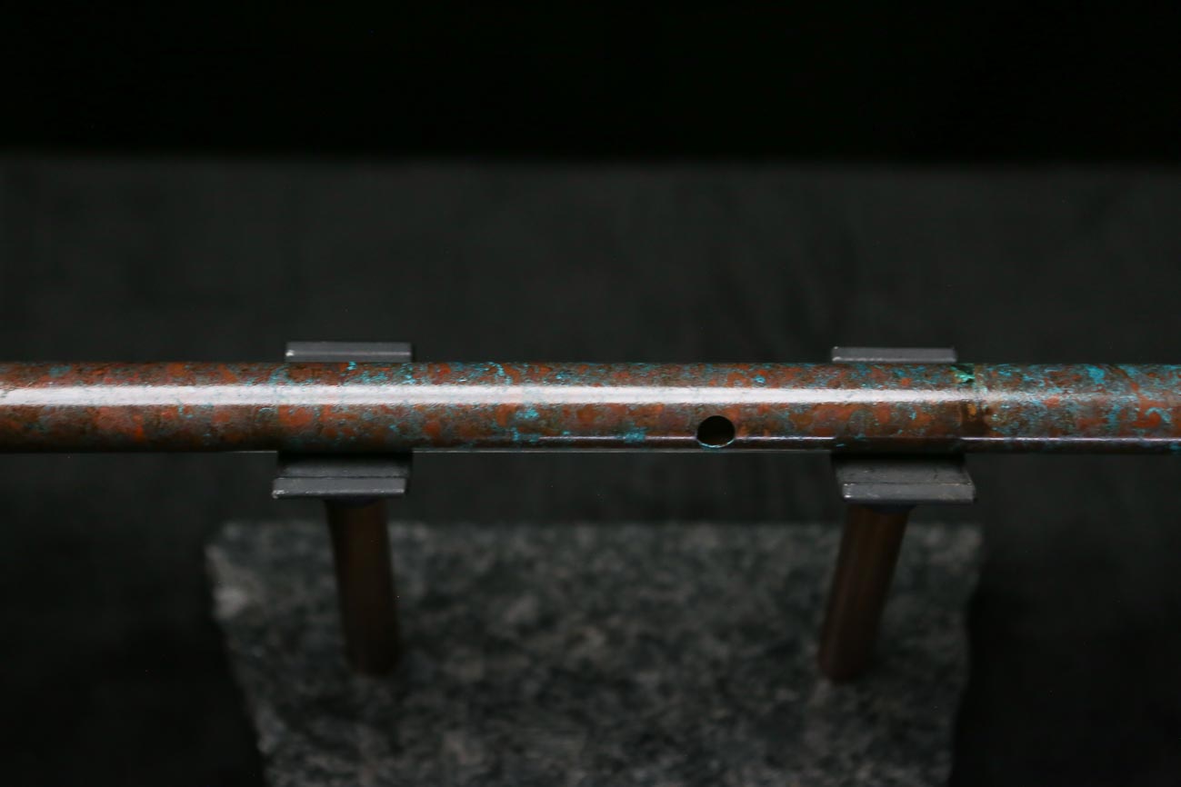 Low C Copper Flute #0183 in Deep Ocean Mist