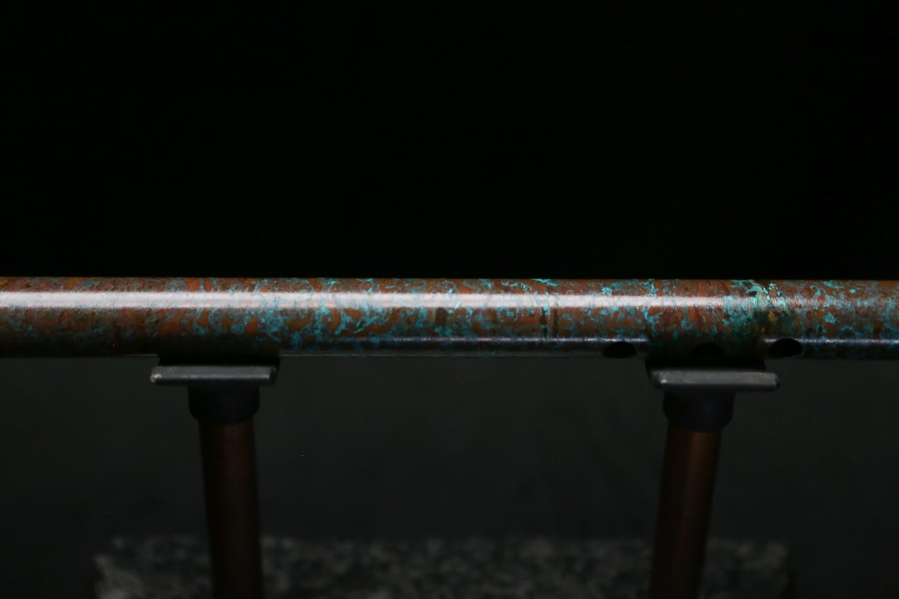 Low C Copper Flute #0183 in Deep Ocean Mist