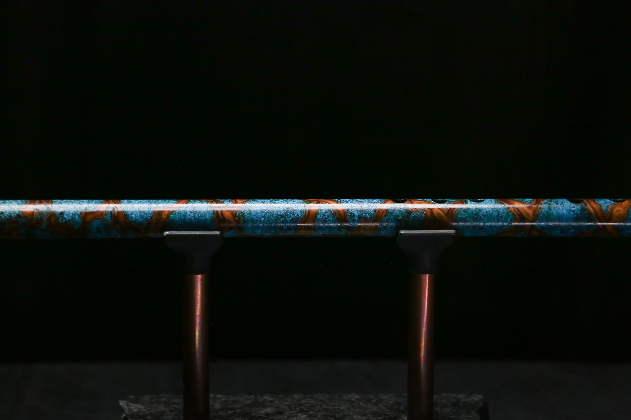 Low C Copper Flute #0184 in Double Ocean Helix