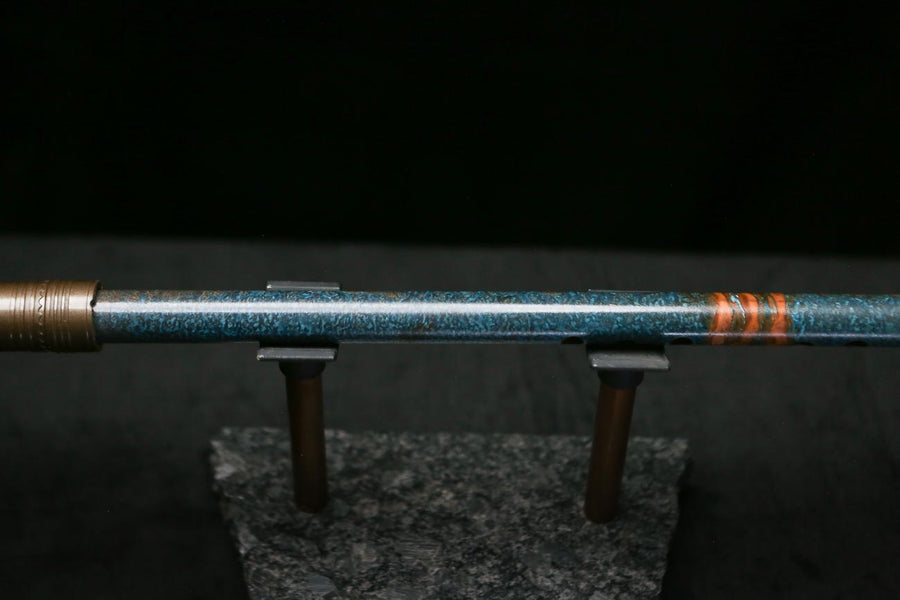 Low D Copper Flute #LDC0106 in Three Flame