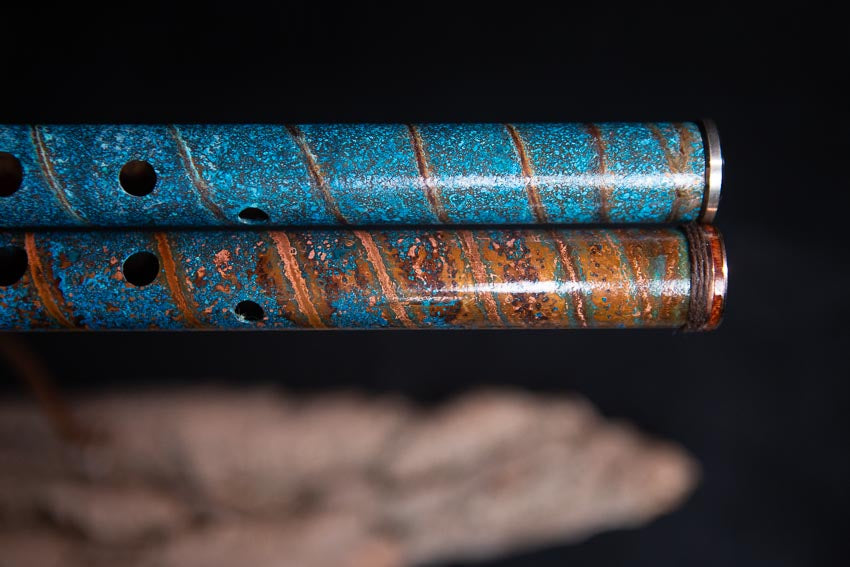 Copper Flute #SE0001A The Twins: Nekheb  | Low C