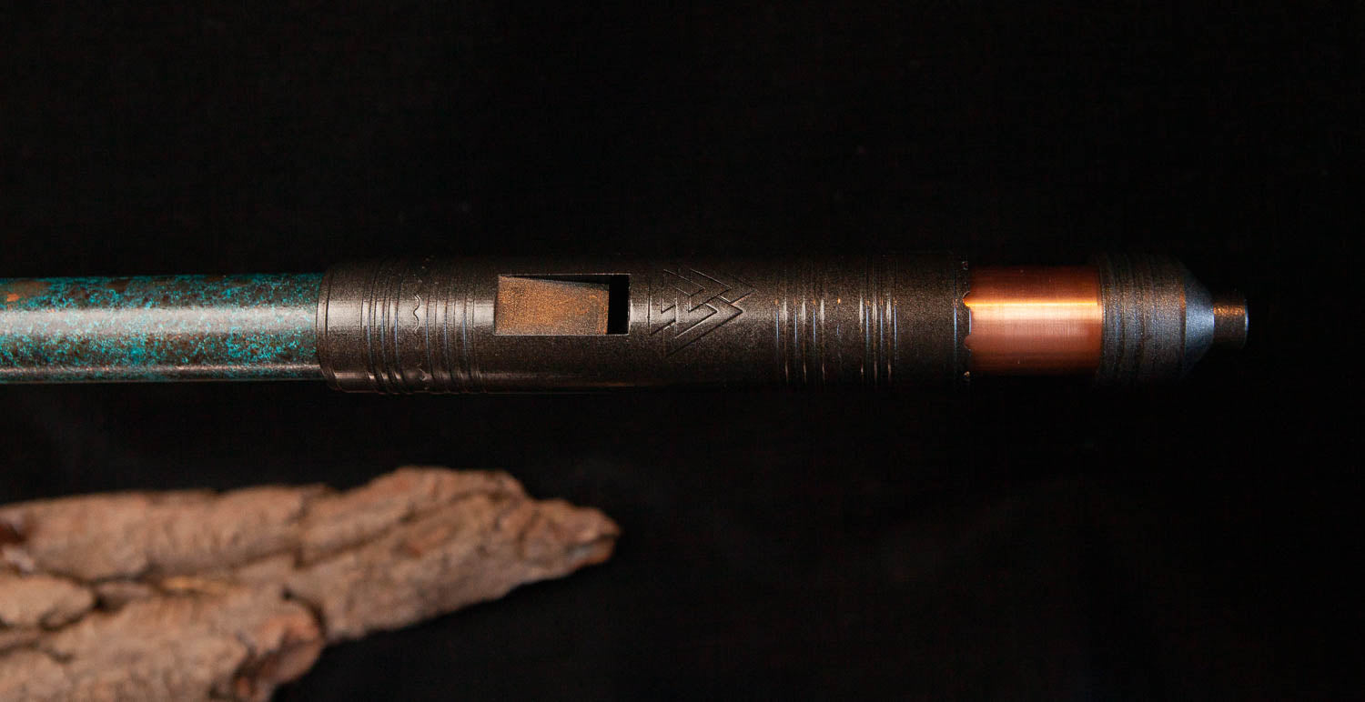 Deep Ocean Power Bass F Copper Flute - April 2025 Delivery
