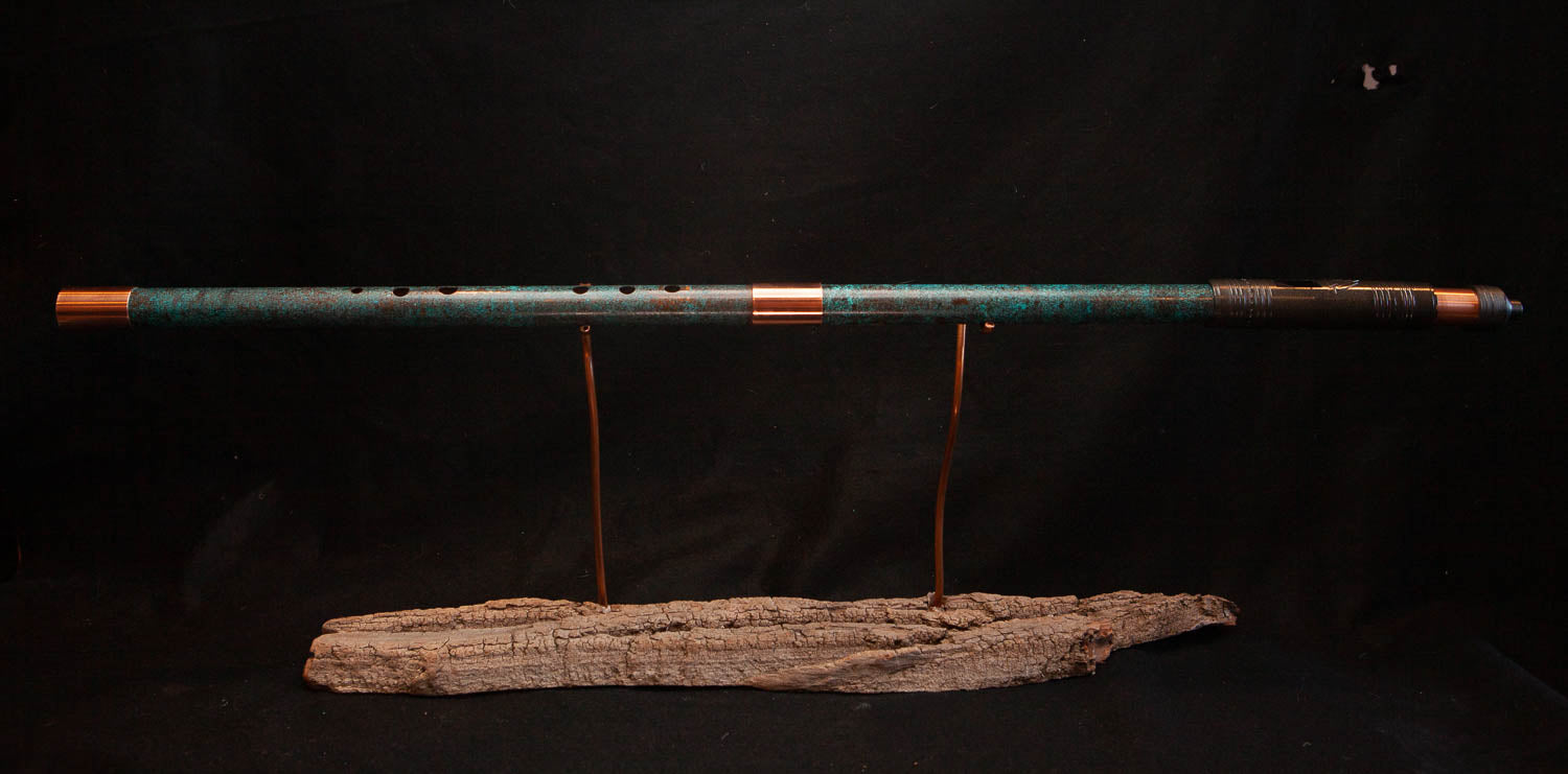 Deep Ocean Power Bass F Copper Flute - April 2025 Delivery