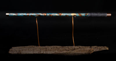 Copper Flute #G0002 in Golden Arctic Burl, Low C