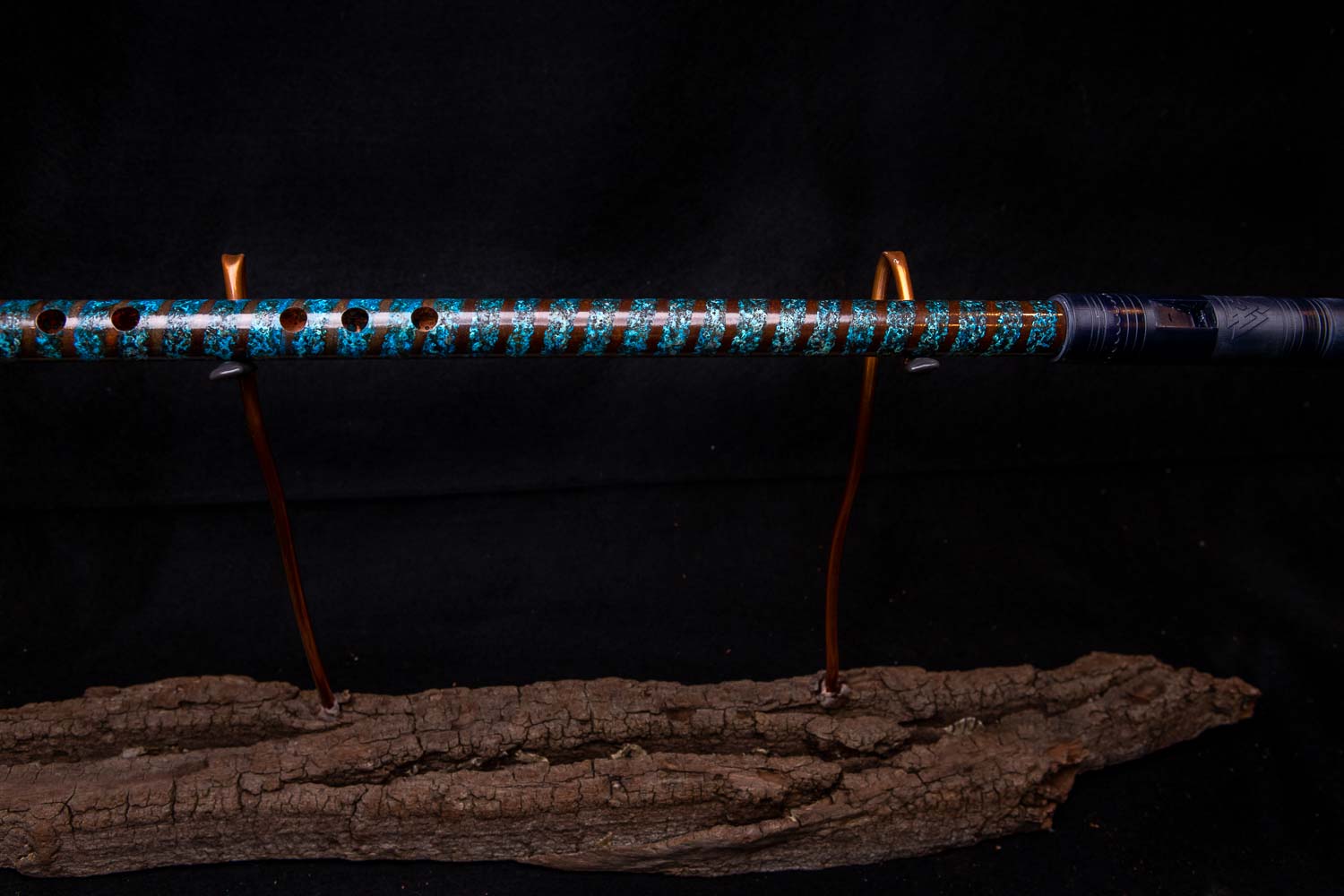 Copper Flute #0019 in Spiral Galaxy