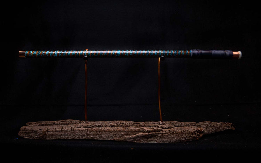 Copper Flute #0020 in Spiral Galaxy