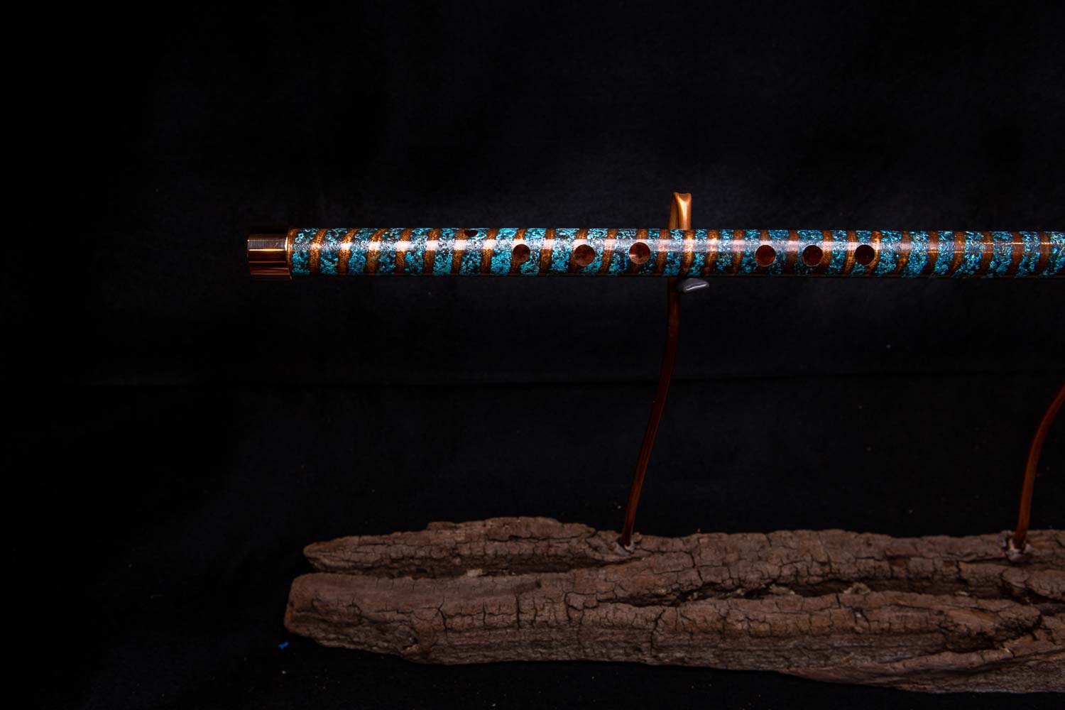 Copper Flute #0020 in Spiral Galaxy