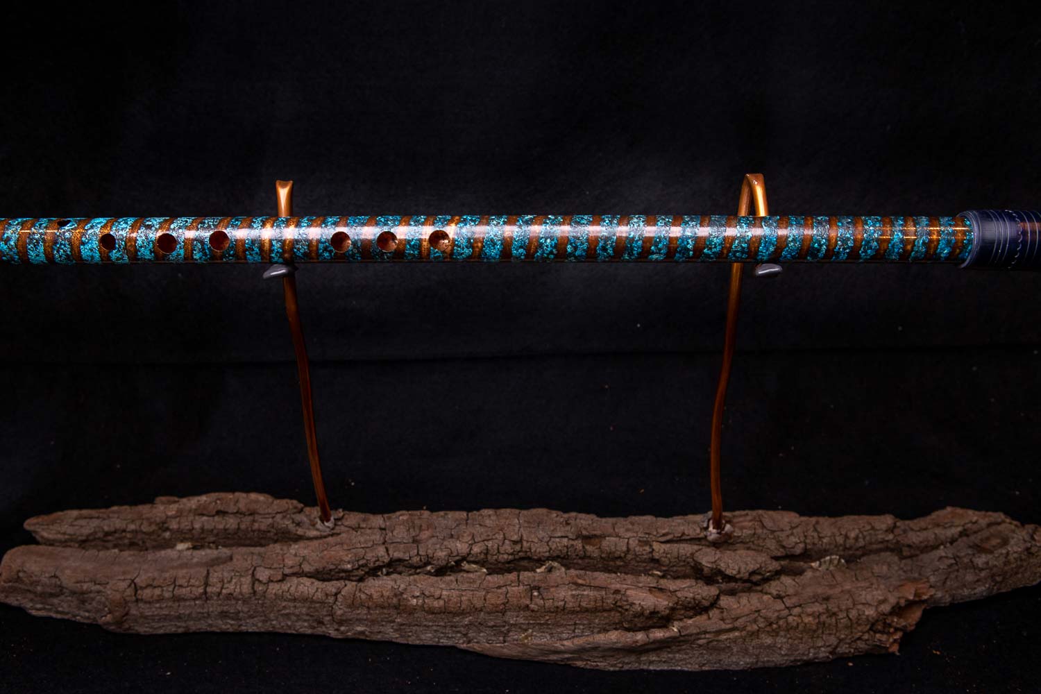 Copper Flute #0020 in Spiral Galaxy