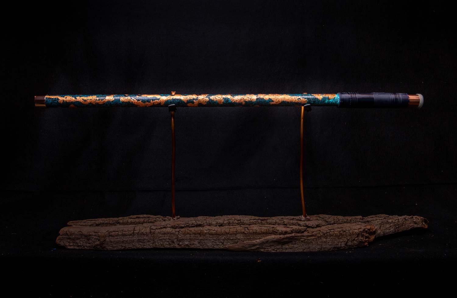 Copper Flute #CF0002 in Gilded Relic