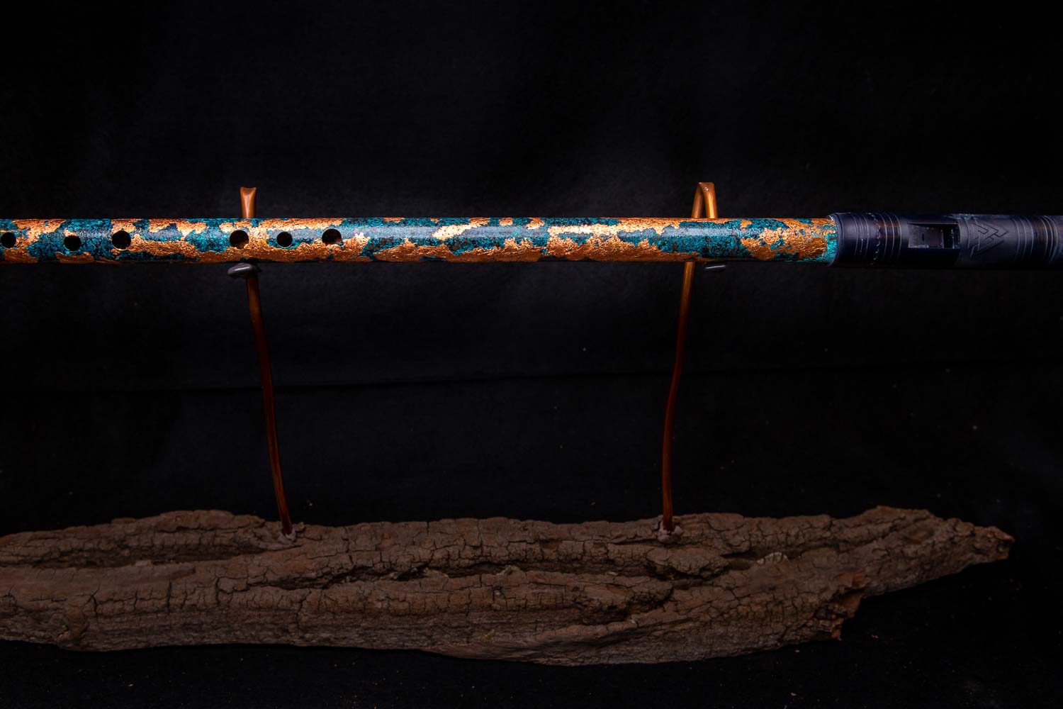 Copper Flute #CF0002 in Gilded Relic