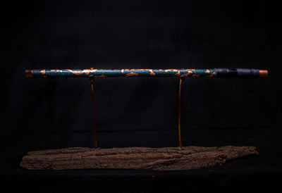 Copper Flute #CF0003 in Gilded Relic