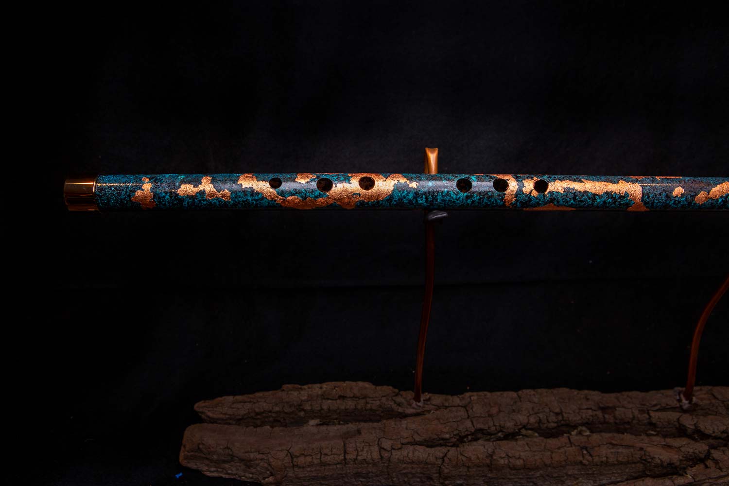 Copper Flute #CF0003 in Gilded Relic