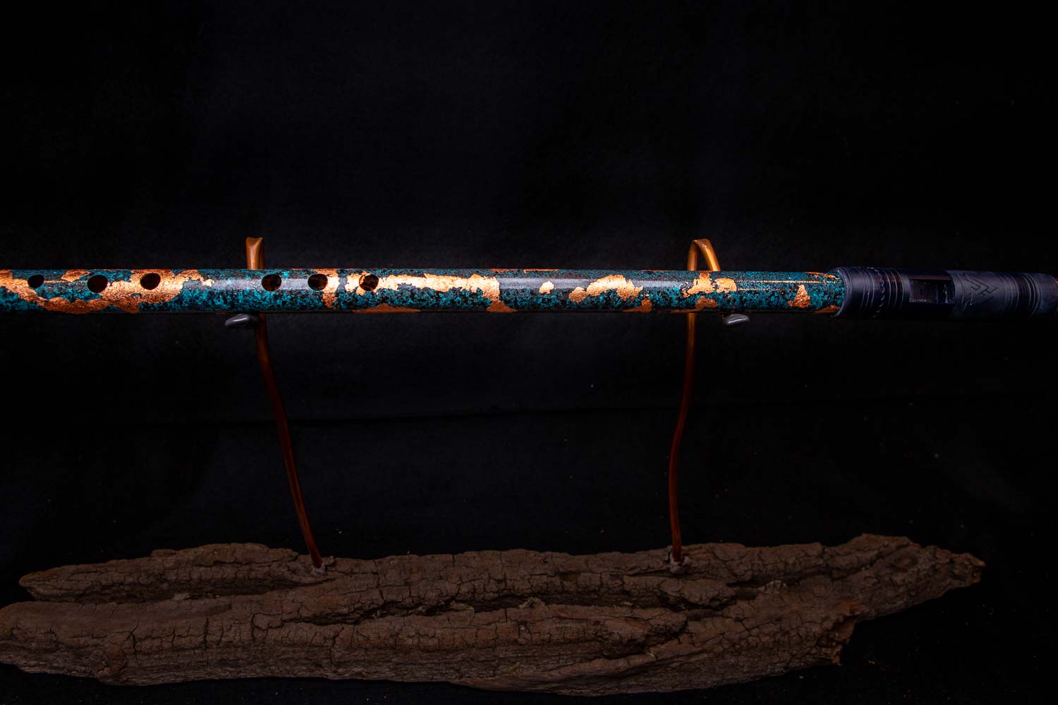 Copper Flute #CF0003 in Gilded Relic