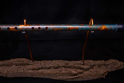 Copper Flute #0021 in Arctic Burl