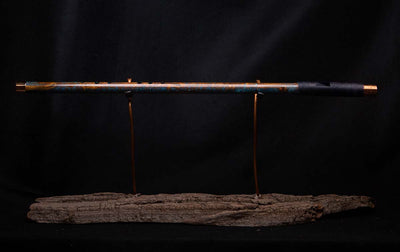 Copper Flute #0028 in Arctic Burl - Low C