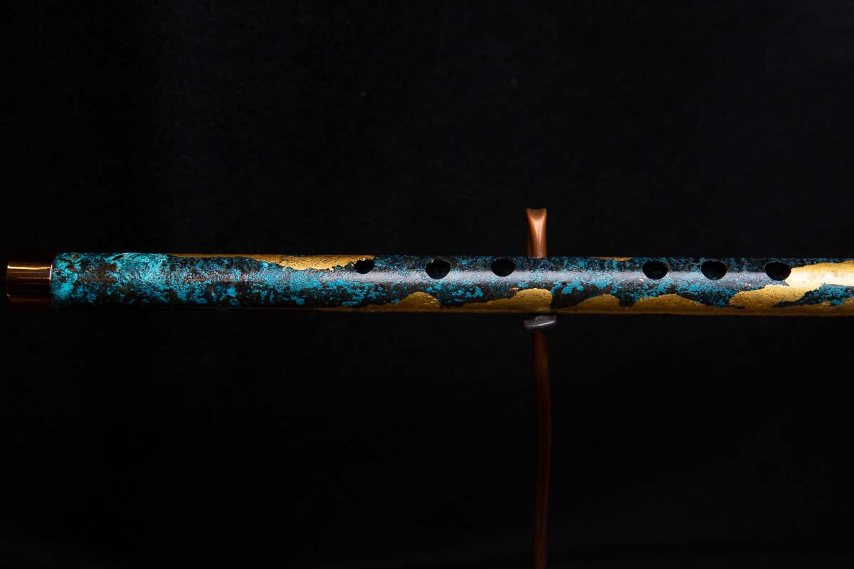 Copper Flute #GR0002 in Golden Relic - Low C