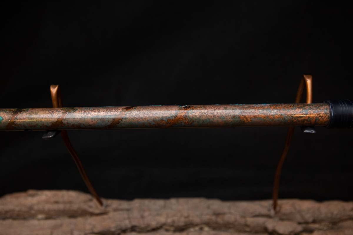 Lullaby Edition Copper Flute #LE0006 in Autumn Patina