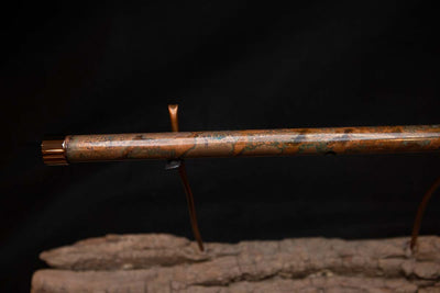 Lullaby Edition Copper Flute #LE0007 in Autumn Patina