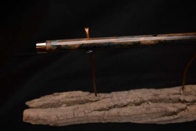 Lullaby Edition Copper Flute #LE0008 in Autumn Patina