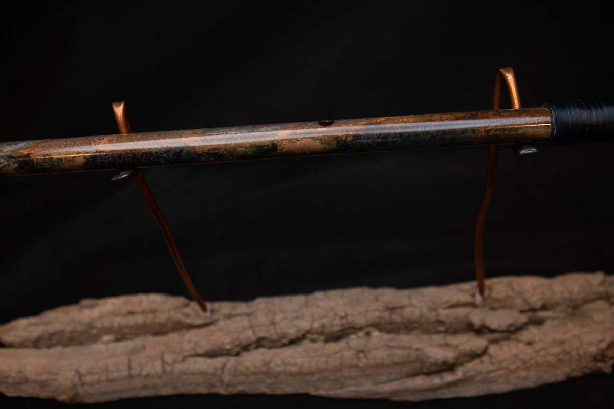 Lullaby Edition Copper Flute #LE0008 in Autumn Patina