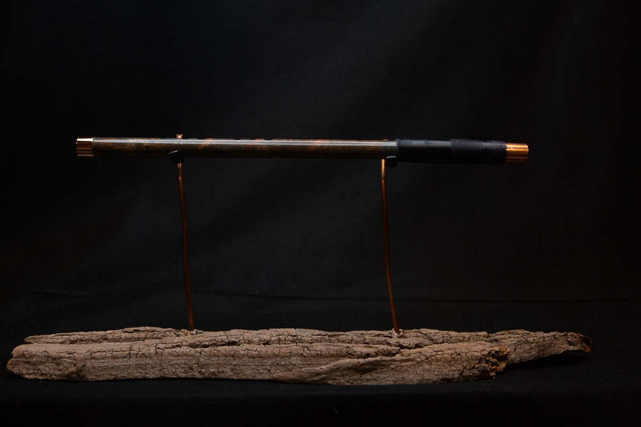 Lullaby Edition Copper Flute #LE0010 in Autumn Patina