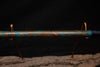 Lullaby Edition Copper Flute #LE0011 in Turquoise Waves