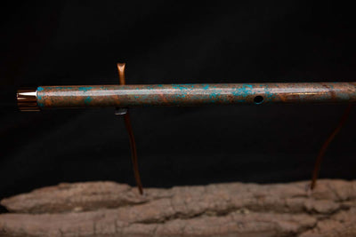 Lullaby Edition Copper Flute #LE0012 in  Autumn Patina
