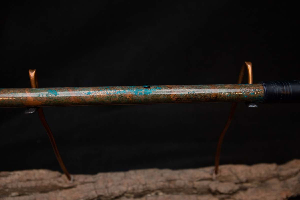 Lullaby Edition Copper Flute #LE0012 in  Autumn Patina